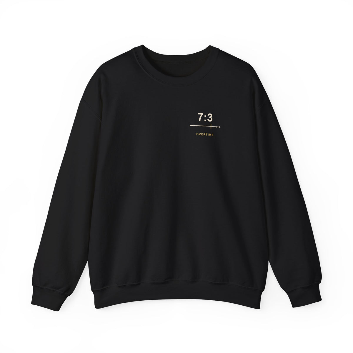 Overtime Ratio Minimalist Anime Crewneck Sweatshirt | Sorcerer Japanese Streetwear
