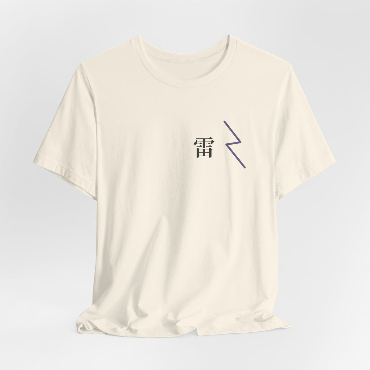 Storm Flame Kanji Anime Soft Tee | Clan Crest Japanese Streetwear