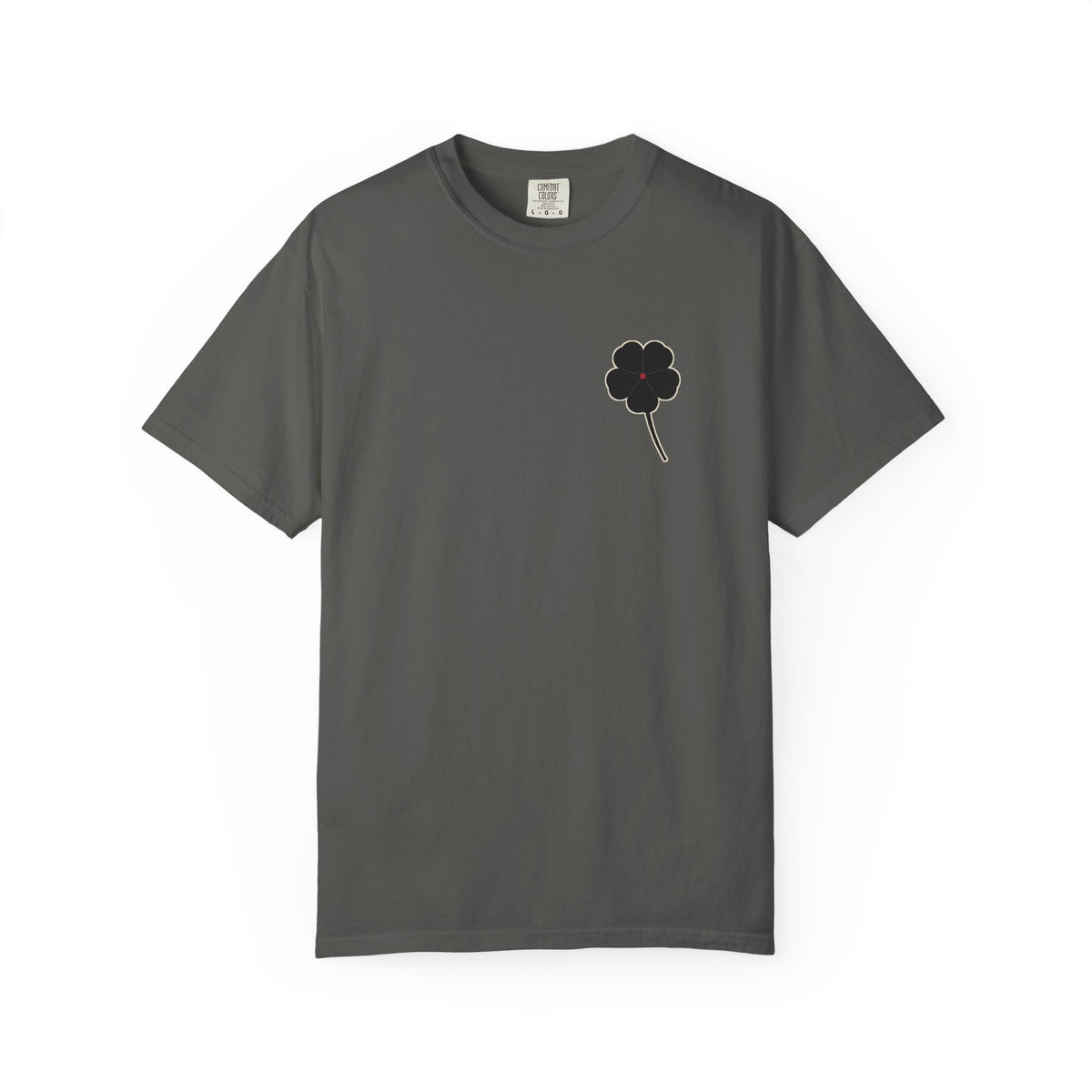 Black Clover Leaf Minimalist Heavyweight Tee | Inspired by Asta from Black Clover