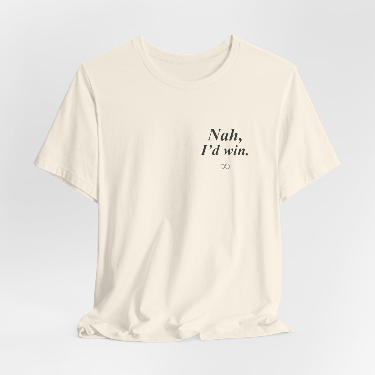 I'd Win Anime Quote Soft Tee | Sorcerer Japanese Streetwear