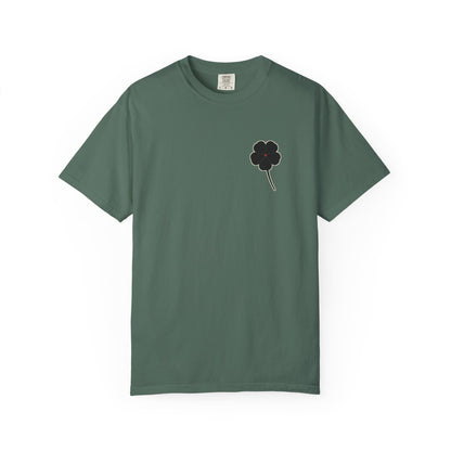 Black Clover Leaf Minimalist Heavyweight Tee | Inspired by Asta from Black Clover