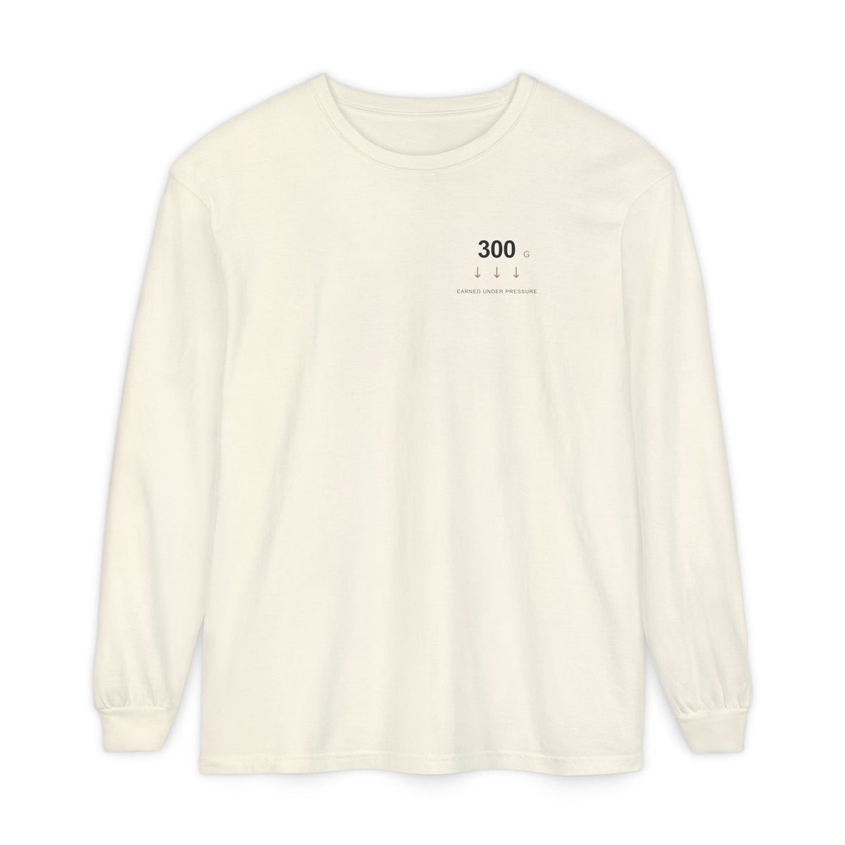 Gravity Club Minimalist Anime Long Sleeve Tee | Power Level Japanese Streetwear