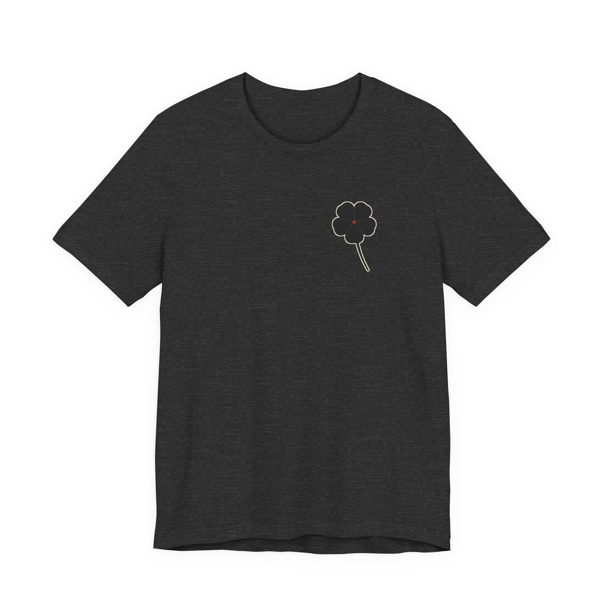 Black Clover Leaf Minimalist Soft Tee | Inspired by Asta from Black Clover