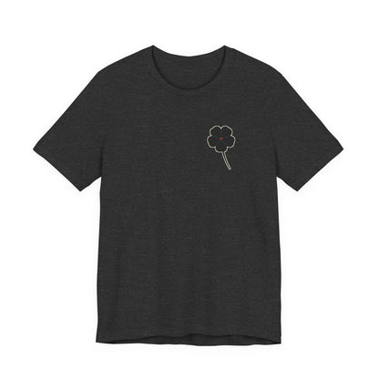 Black Clover Leaf Minimalist Soft Tee | Inspired by Asta from Black Clover