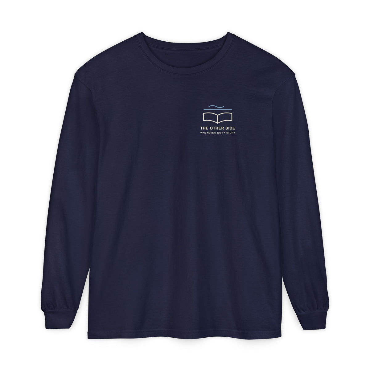 The Other Side Minimalist Long Sleeve Tee | Inspired by Armin Arlert from Attack on Titan