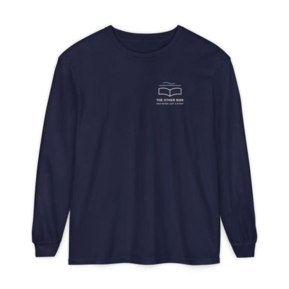 The Other Side Minimalist Long Sleeve Tee | Inspired by Armin Arlert from Attack on Titan