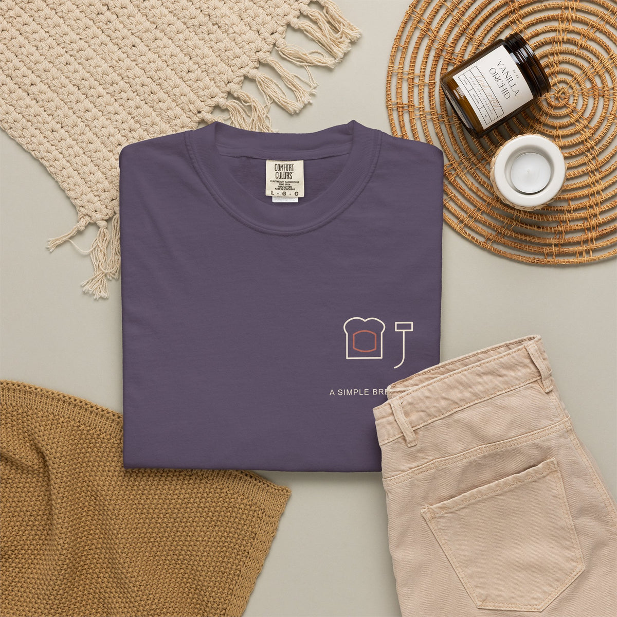 Simple Breakfast Minimalist Anime Tee | Devil Hunter Japanese Streetwear