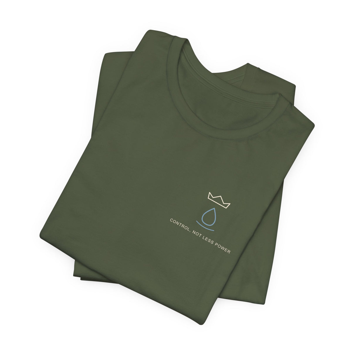 Royal Control Minimalist Anime Soft Tee | Grimoire Magic Japanese Streetwear