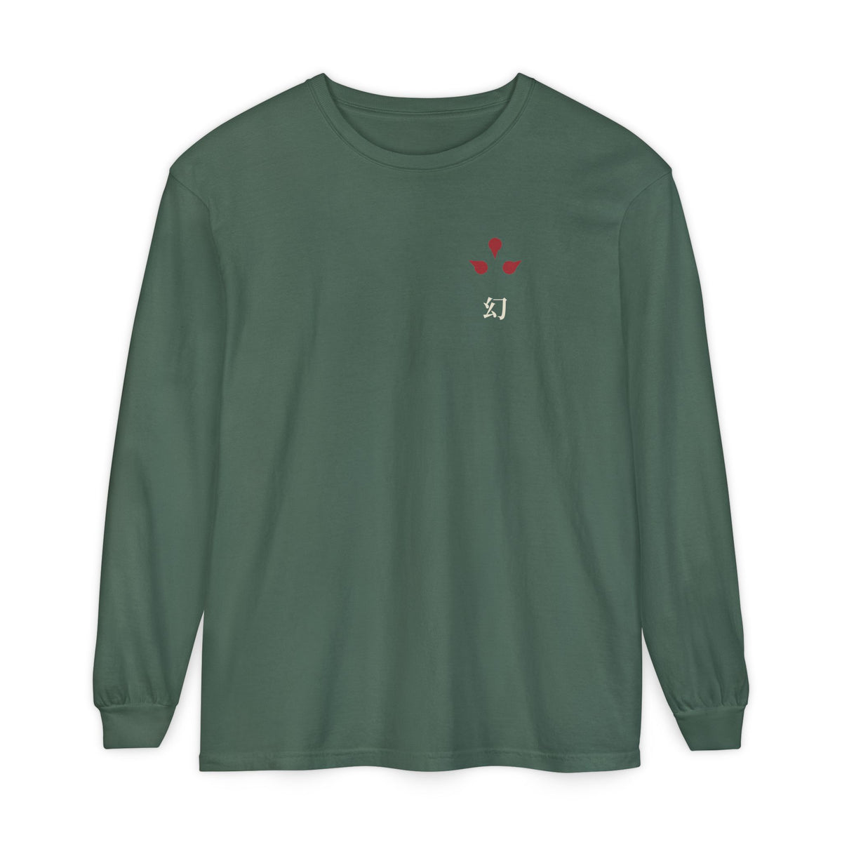After Dark Kanji Anime Long Sleeve Tee | Clan Crest Japanese Streetwear