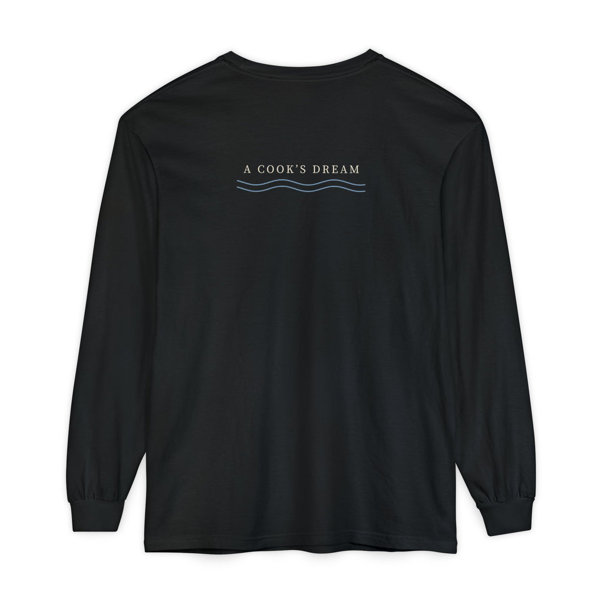 All Blue Service Kanji Anime Long Sleeve Tee | Pirate Japanese Streetwear