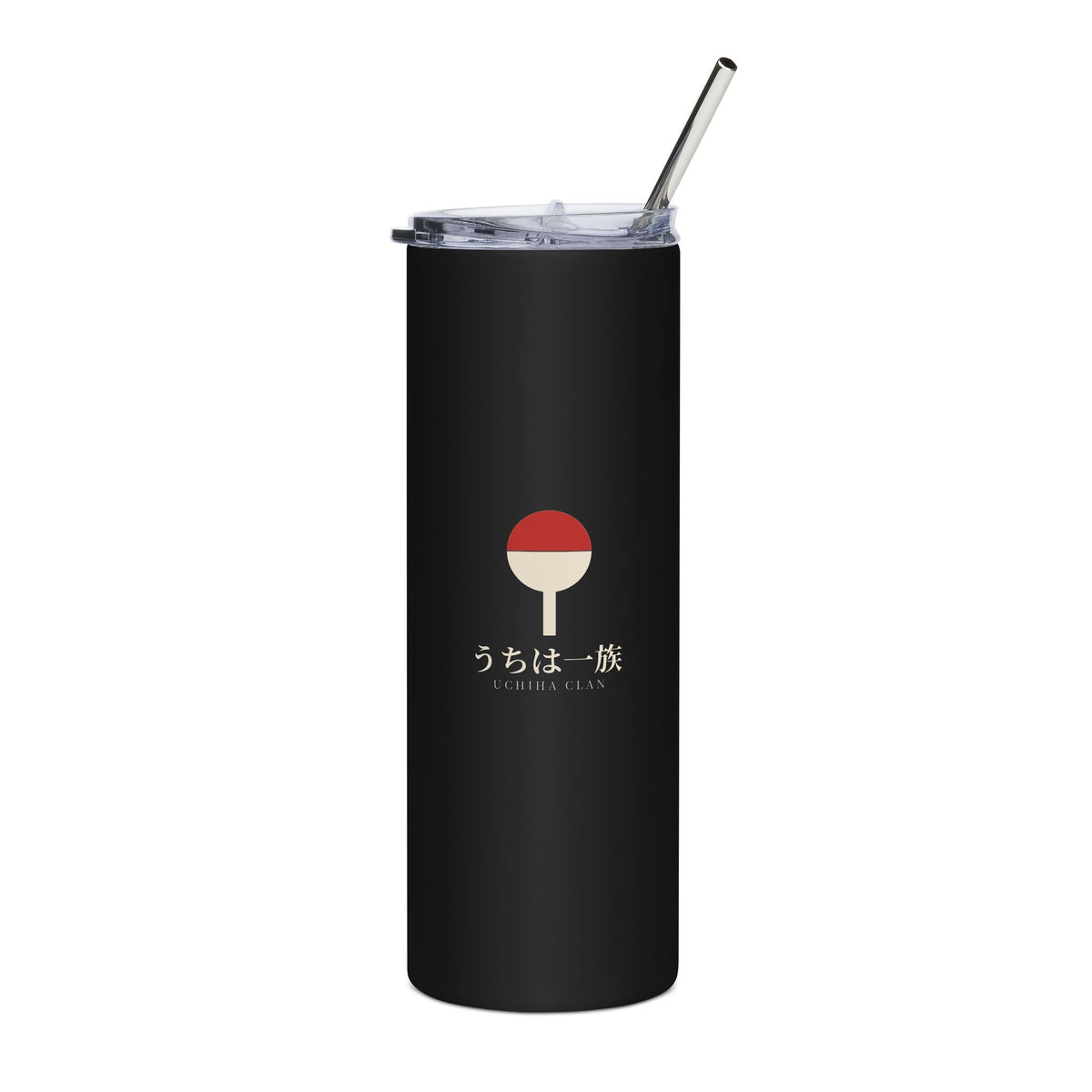 Clan Fan Crest Insulated Tumbler 20oz | Inspired by the Uchiha clan of Naruto