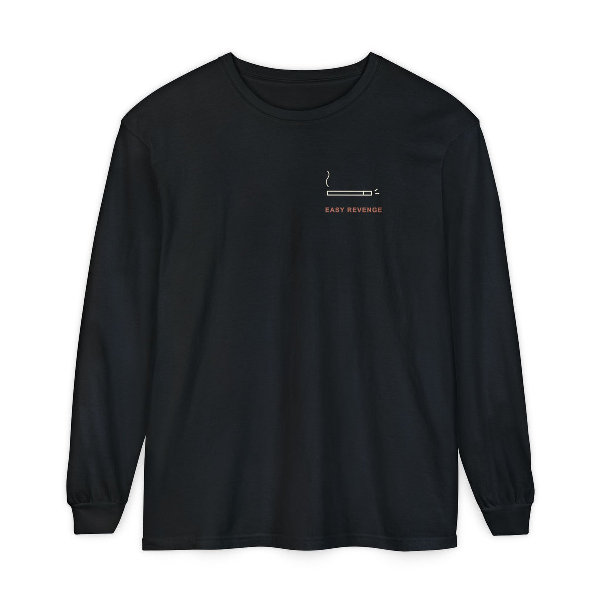 Easy Revenge Minimalist Long Sleeve Tee | Inspired by Aki Hayakawa and Himeno from Chainsaw Man