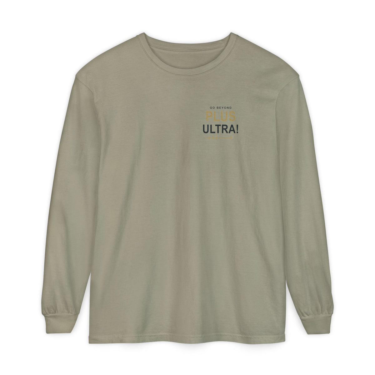 Go Beyond Anime Quote Long Sleeve Tee | Hero Academy Japanese Streetwear