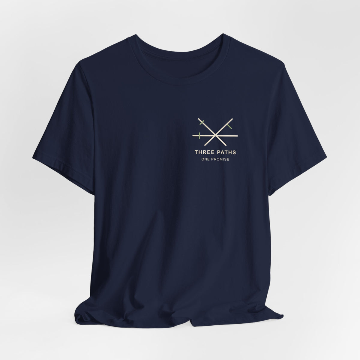 Three Paths Minimalist Anime Soft Tee | Pirate Japanese Streetwear