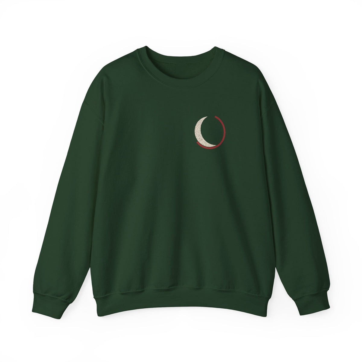 Black Moon Minimalist Crewneck Sweatshirt | Inspired by Ichigo Kurosaki from Bleach