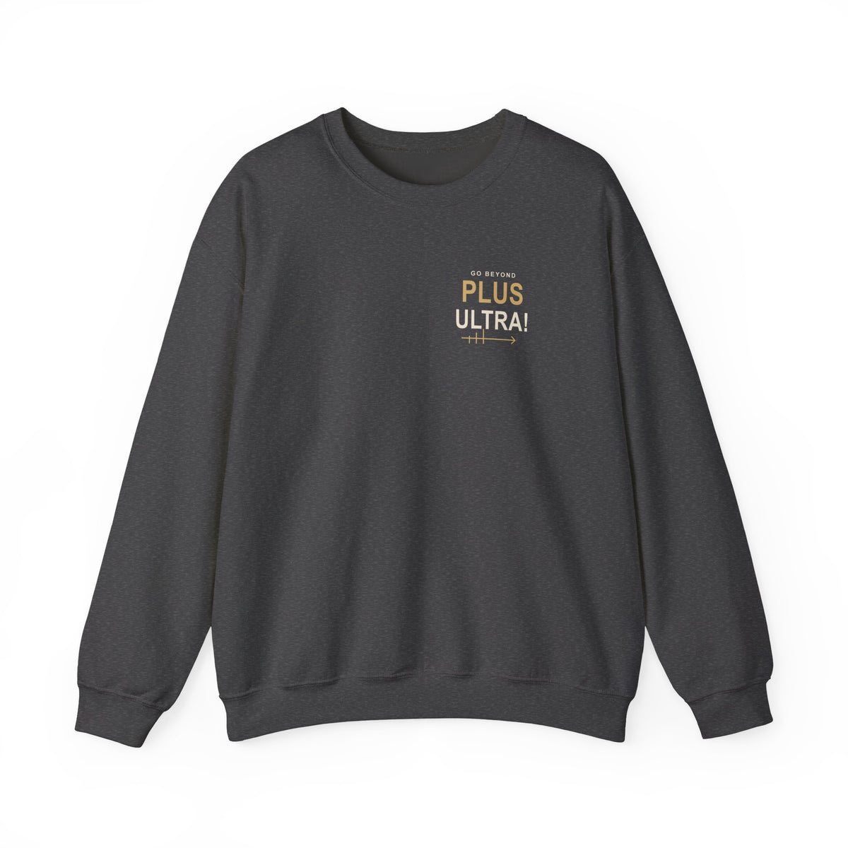 Go Beyond Anime Quote Crewneck Sweatshirt | Hero Academy Japanese Streetwear