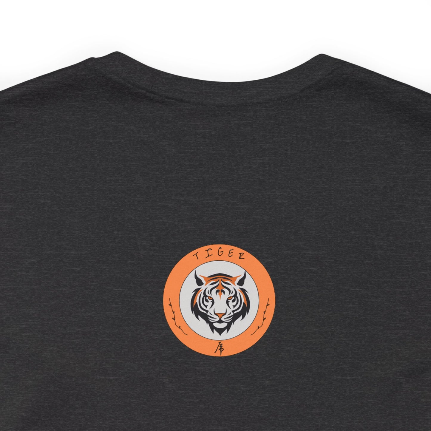 Tiger Crest Kanji Crest Unisex Jersey Short Sleeve Tee Shirt