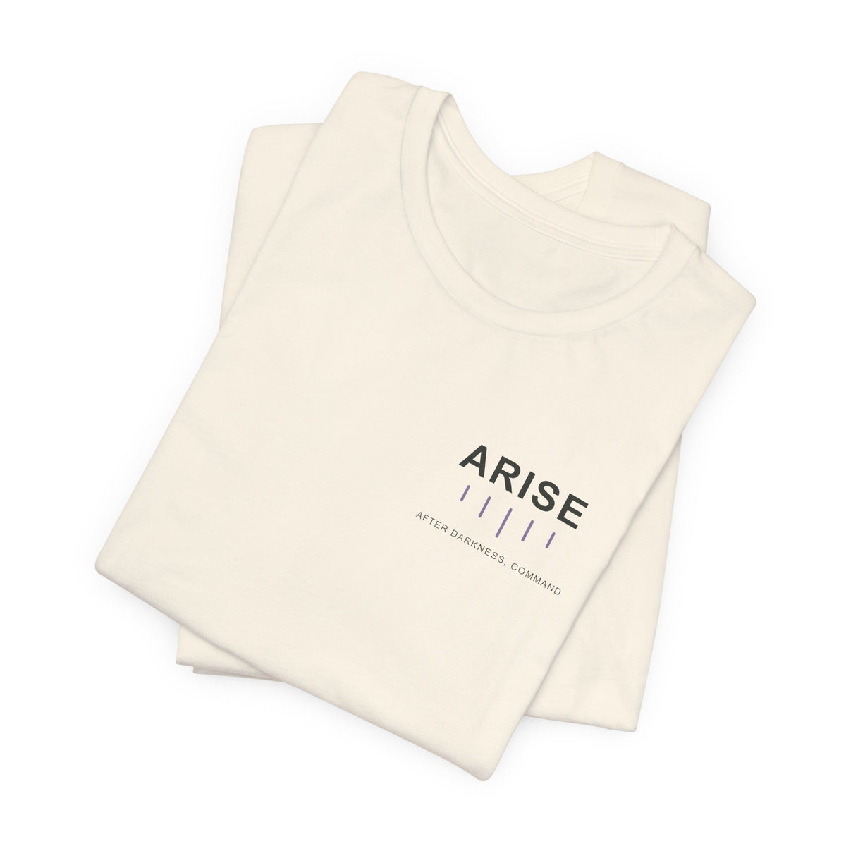 After Darkness Minimalist Anime Soft Tee | Shadow Rank Gym Japanese Streetwear