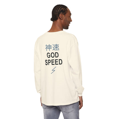 Electric Limit Kanji Long Sleeve Tee | Inspired by Killua Zoldyck from Hunter x Hunter
