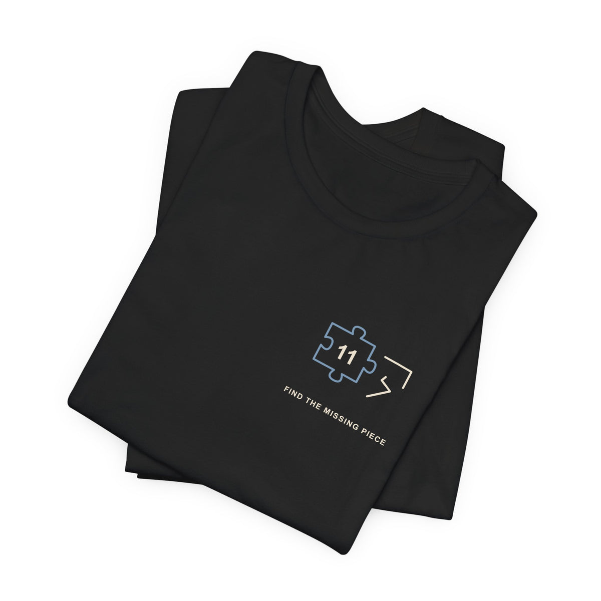 The Missing Piece Minimalist Anime Soft Tee | Anime Sports Japanese Streetwear