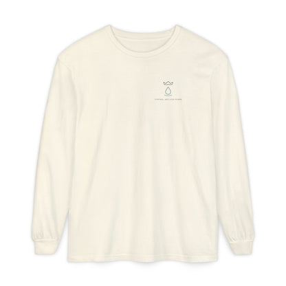 Royal Control Minimalist Long Sleeve Tee | Inspired by Noelle Silva from Black Clover