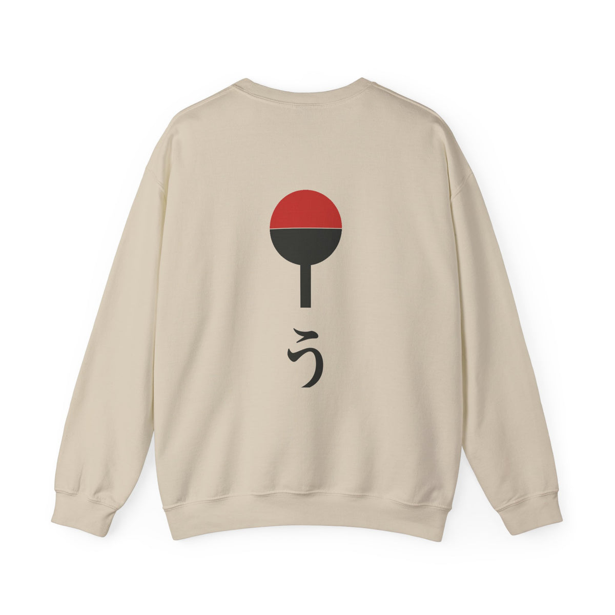 Clan Fan Crest Kanji Crewneck Sweatshirt | Inspired by the Uchiha clan of Naruto