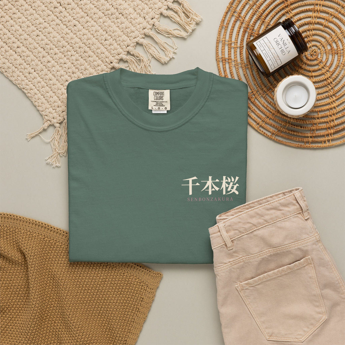 Thousand Blossoms Kanji Anime Tee | Soul Sword Japanese Streetwear