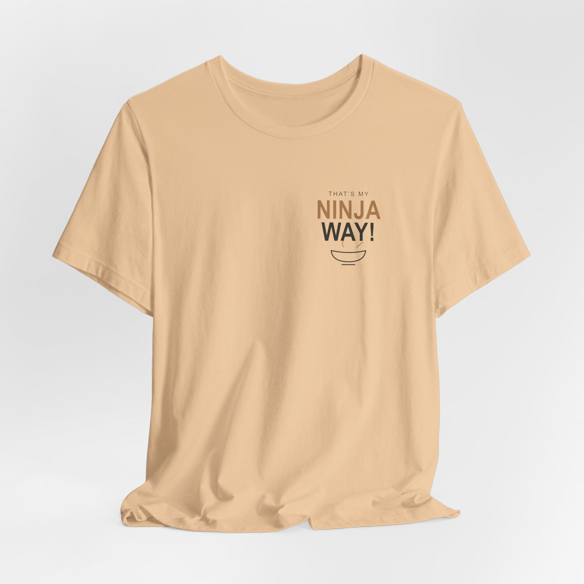 My Ninja Way Anime Quote Soft Tee | Ninja Japanese Streetwear