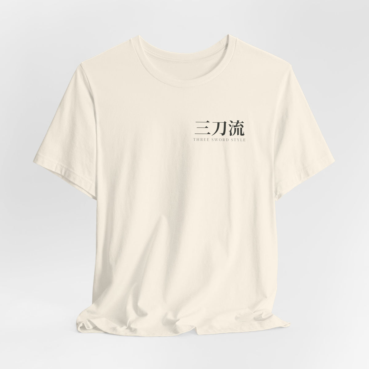 Threefold Kanji Anime Soft Tee | Pirate Japanese Streetwear