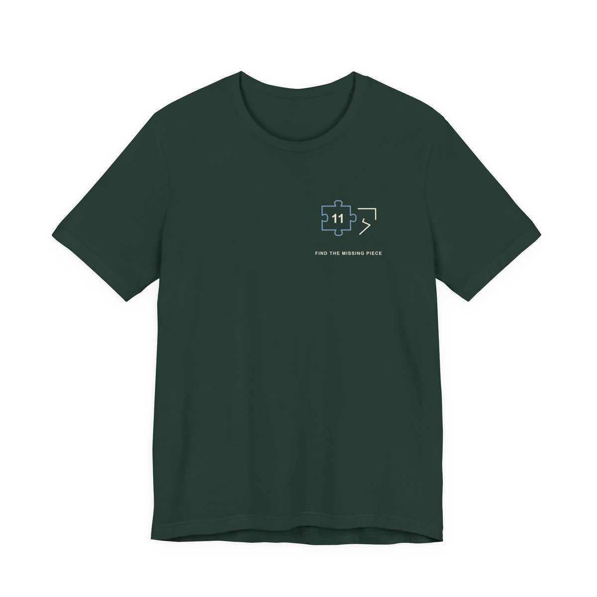 The Missing Piece Minimalist Anime Soft Tee | Anime Sports Japanese Streetwear