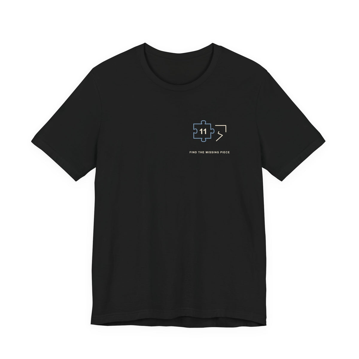 The Missing Piece Minimalist Anime Soft Tee | Anime Sports Japanese Streetwear