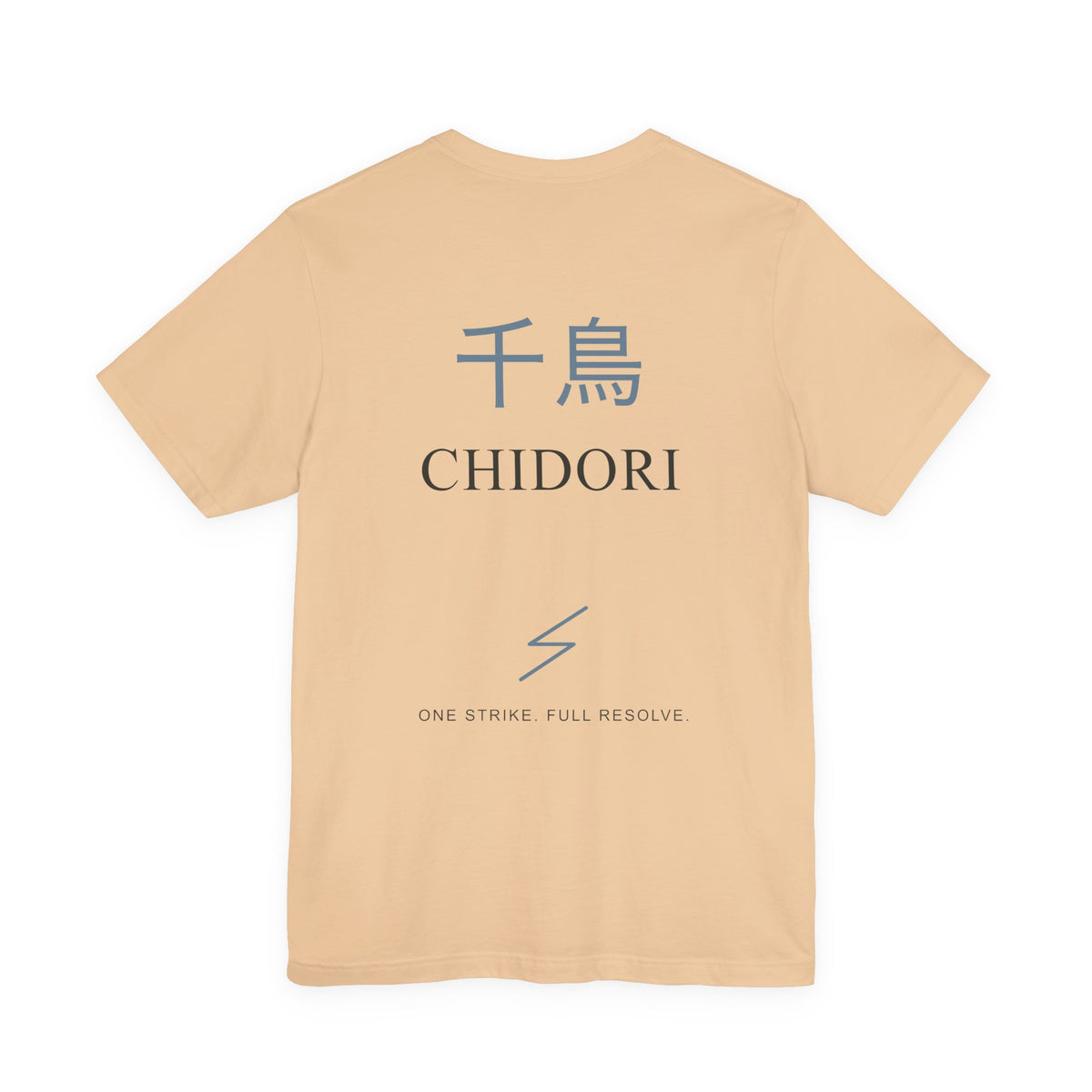 Thunder Strike Kanji Soft Tee | Inspired by Sasuke Uchiha and Kakashi Hatake from Naruto