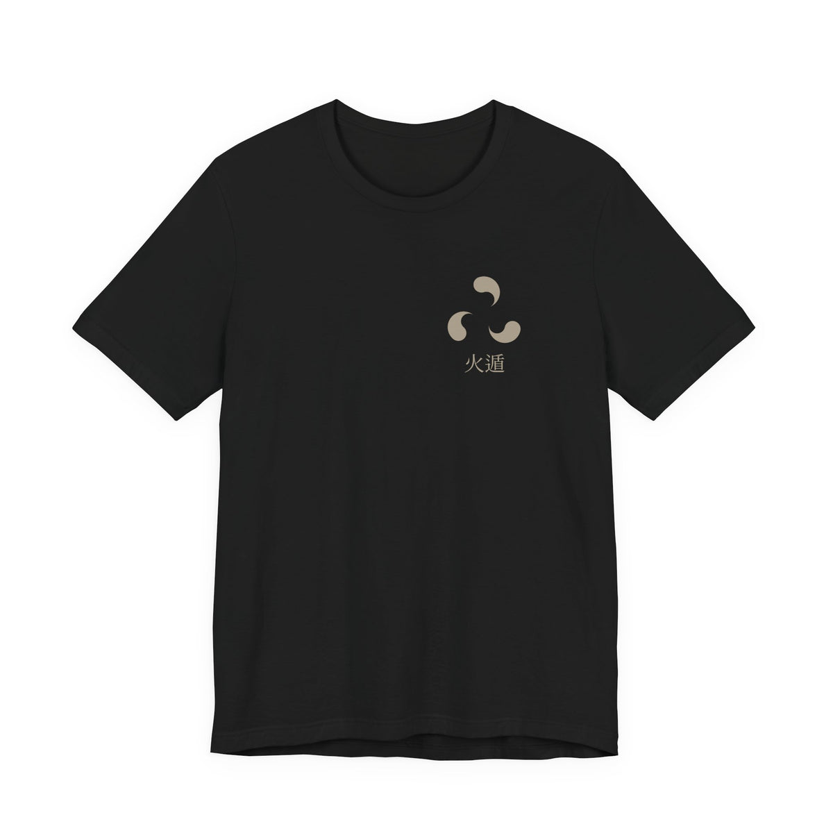 Ember Legacy Minimalist Anime Soft Tee | Fire Release Kanji Japanese Streetwear
