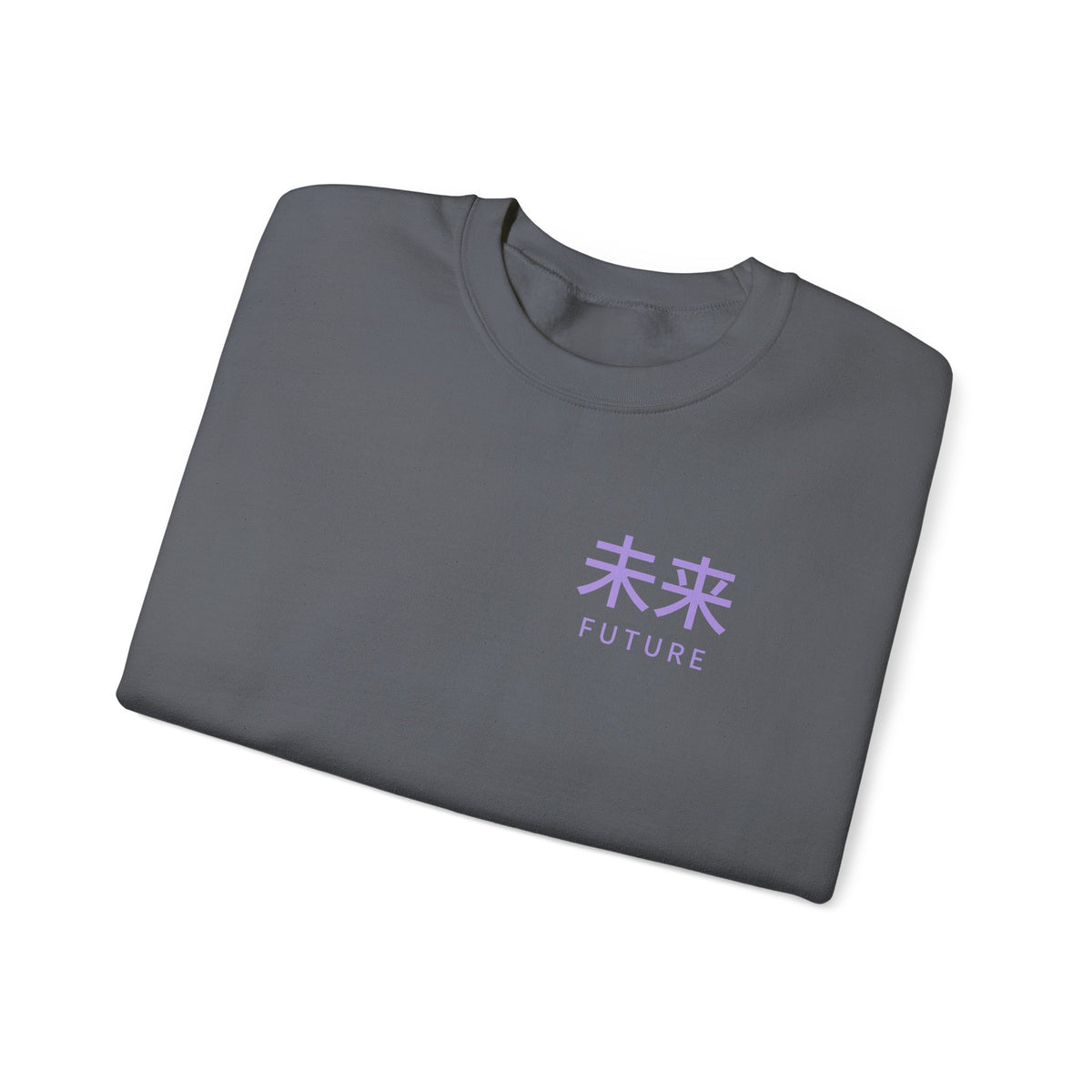 Future Tense Kanji Anime Crewneck Sweatshirt | Saiyan Japanese Streetwear