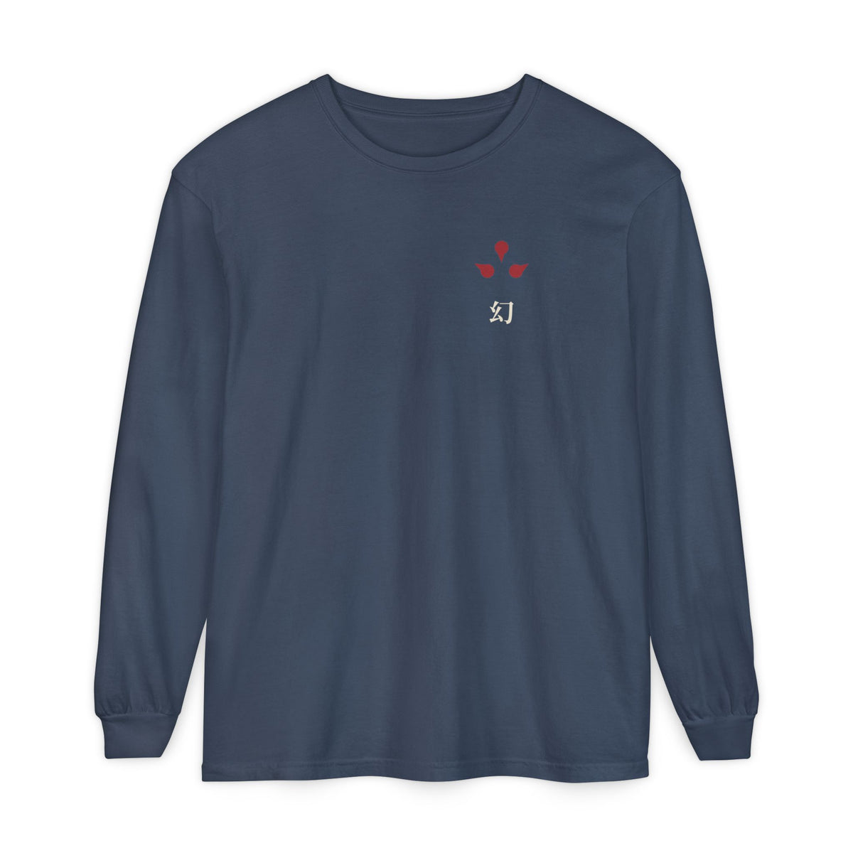 After Dark Kanji Anime Long Sleeve Tee | Clan Crest Japanese Streetwear