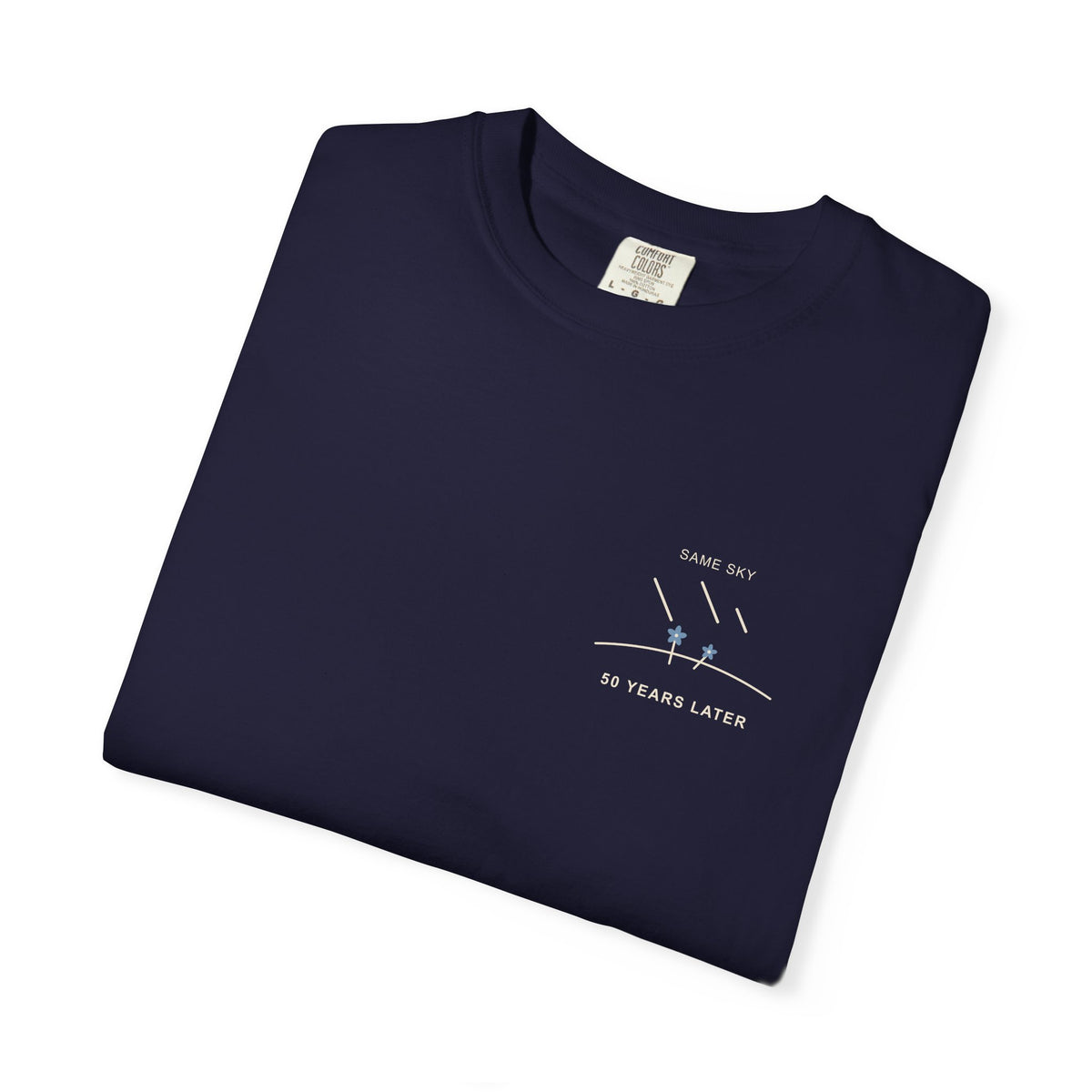 Same Sky Minimalist Anime Tee | Mage Journey Japanese Streetwear