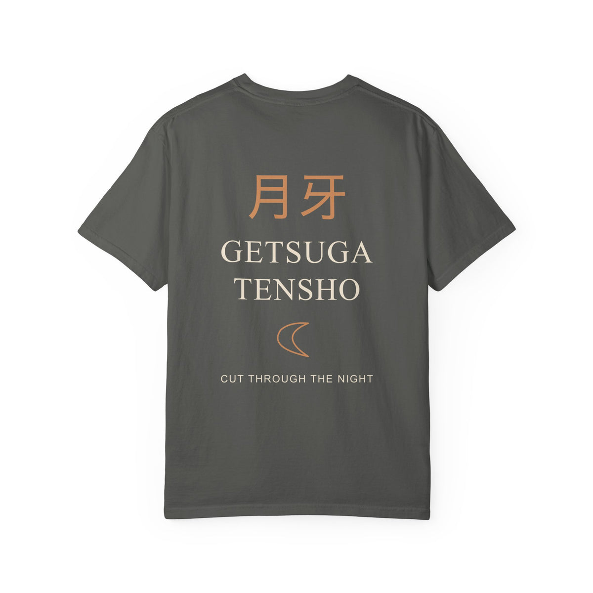 Moon Cleave Kanji Anime Tee | Soul Sword Japanese Streetwear