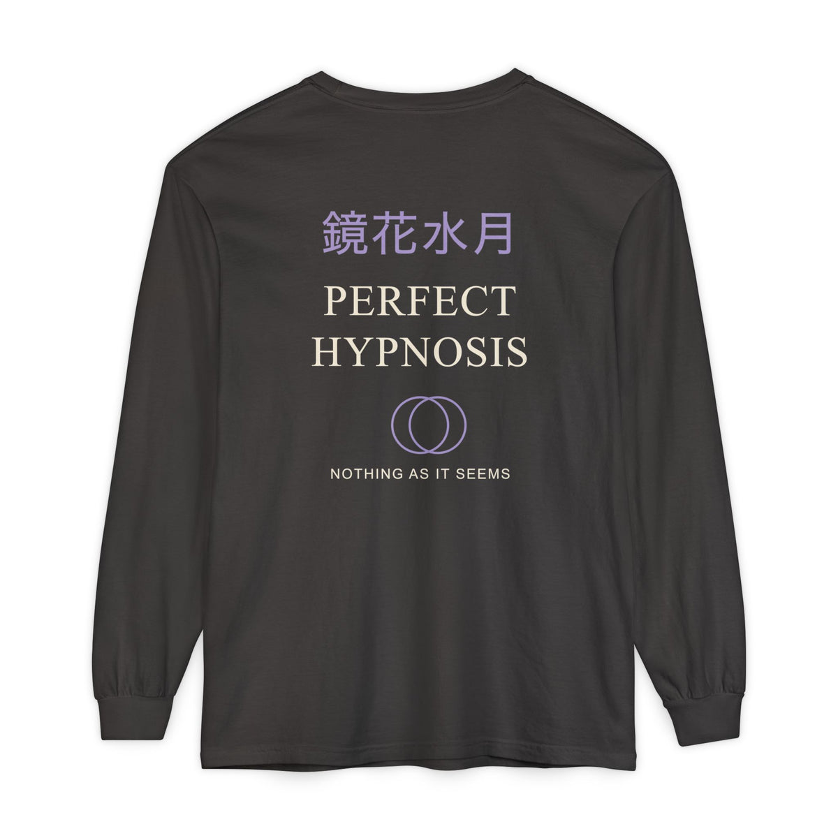 Perfect Illusion Kanji Long Sleeve Tee | Inspired by Sosuke Aizen from Bleach