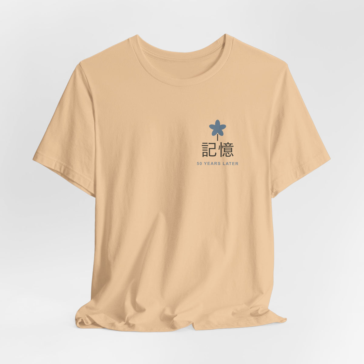Memory of the Sky Kanji Anime Soft Tee | Mage Journey Japanese Streetwear