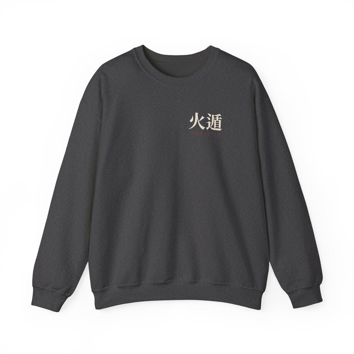 Ember Lineage Kanji Anime Crewneck Sweatshirt | Ninja Japanese Streetwear