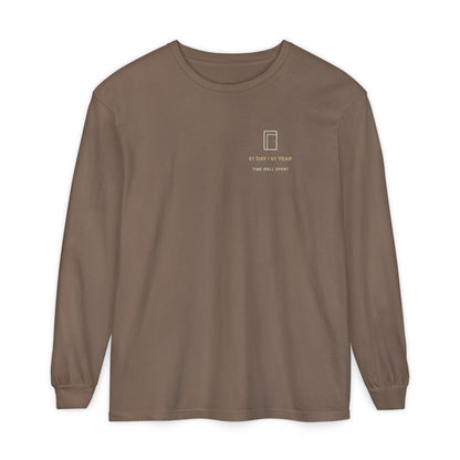One Day One Year Minimalist Long Sleeve Tee | Inspired by the Hyperbolic Time Chamber from Dragon Ball Z