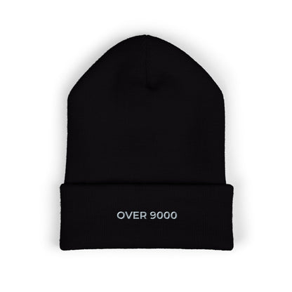 Over Nine Thousand Embroidered Beanie | Inspired by Vegeta from Dragon Ball Z