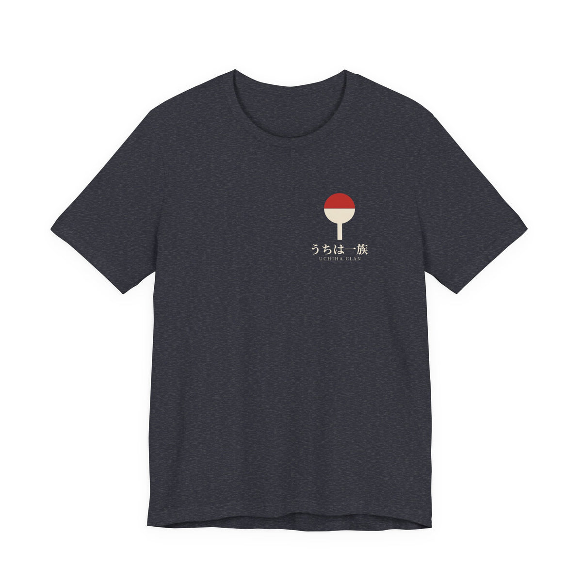Clan Fan Crest Kanji Anime Soft Tee | うちは一族 Ninja Japanese Streetwear