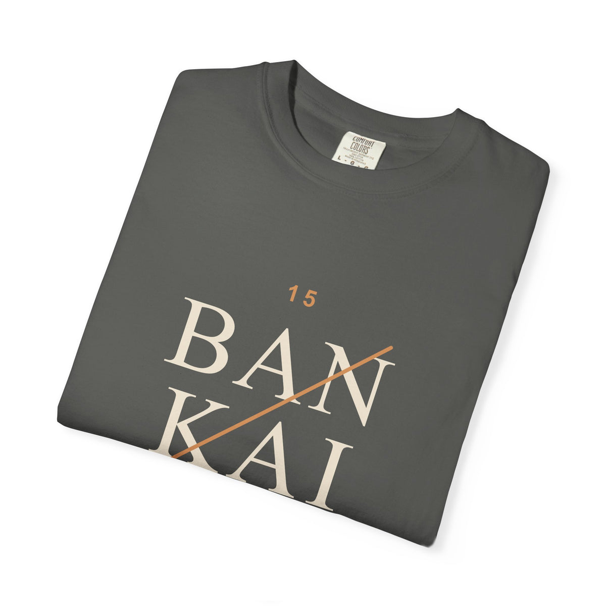 Bankai Quote Heavyweight Tee (Center Print) | Inspired by Ichigo Kurosaki from Bleach