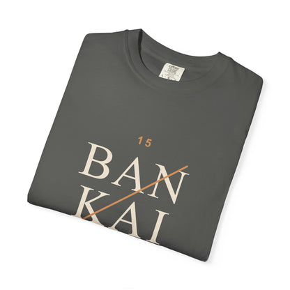 Bankai Quote Heavyweight Tee (Center Print) | Inspired by Ichigo Kurosaki from Bleach