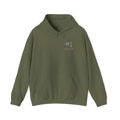 Ninety Nine Volts Minimalist Hoodie | Inspired by Killua Zoldyck from Hunter x Hunter