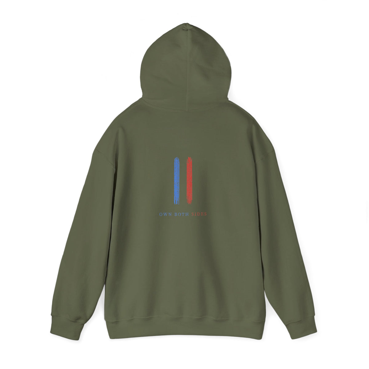 Dual Temperature Kanji Anime Hoodie | Ice and Fire Japanese Streetwear