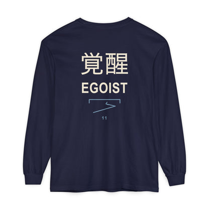 Awakened Striker Kanji Long Sleeve Tee | Inspired by Yoichi Isagi from Blue Lock