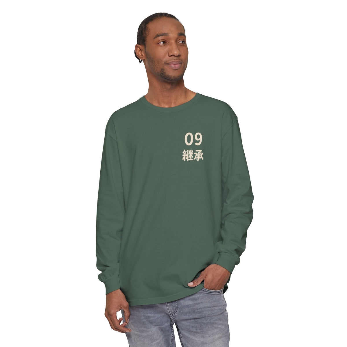 Ninth Kanji Anime Long Sleeve Tee | Successor Japanese Streetwear