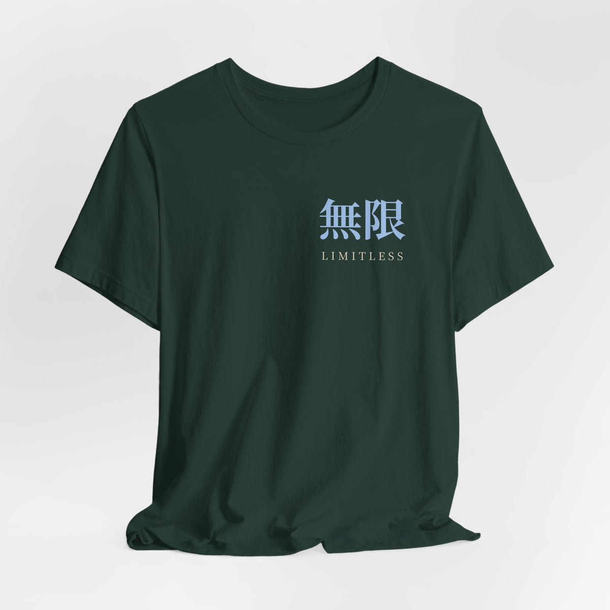 Limitless Kanji Anime Soft Tee | Infinity Japanese Streetwear